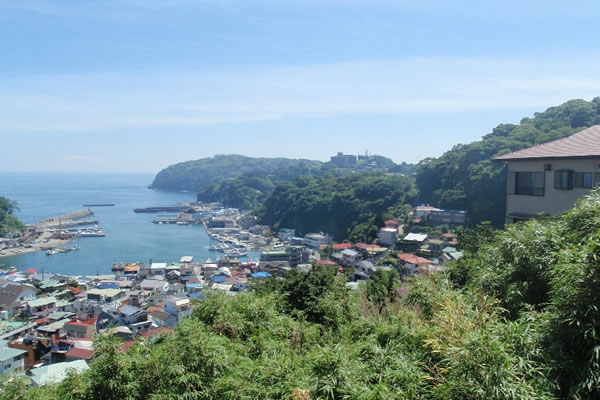 【土地】真鶴駅から徒歩10分真鶴港、海の眺望